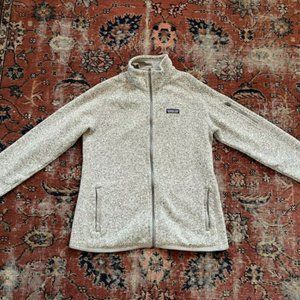 Patagonia Better Sweater Fleece Women's Jacket- Birch White, Large